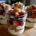 Greek Yogurt Berry Cereal Cups Recipe