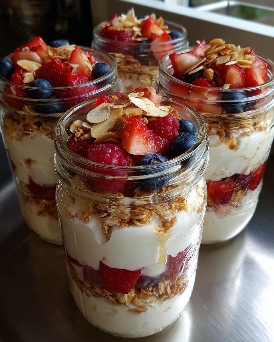 Greek Yogurt Berry Cereal Cups Recipe: 4 great bites 5 Greek Yogurt Berry Cereal Cups Recipe - detail 2