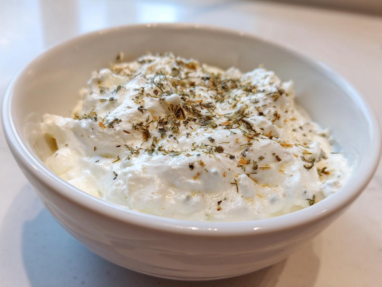 Master 1 amazing Greek yogurt ranch dip