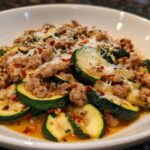 Ground Turkey Zucchini Skillet