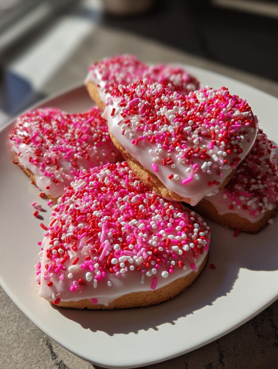 Amazing 1-Hour Heart Sugar Cookies Soft 5 Heart Sugar Cookies - detail 2