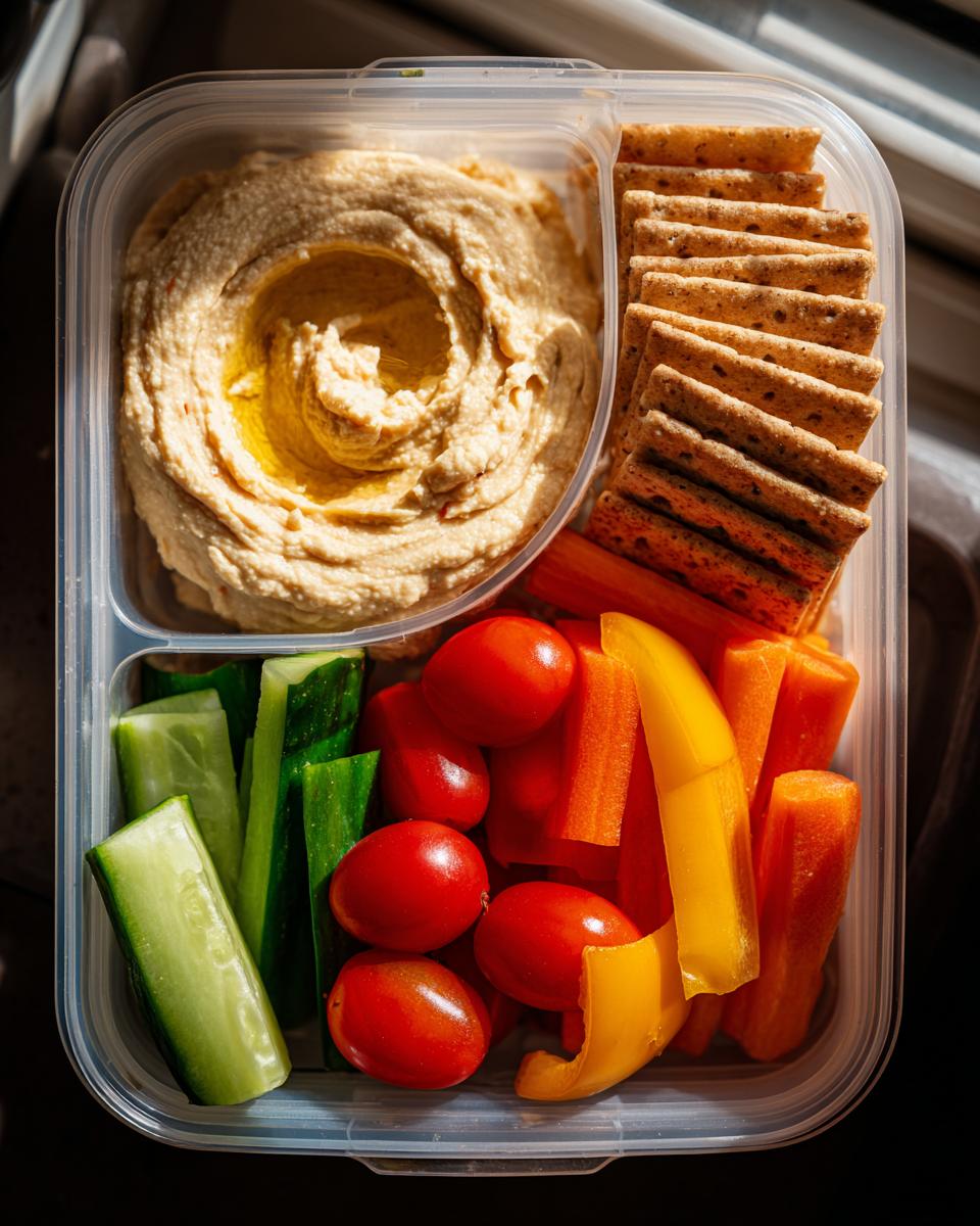 Shocking 12g High Protein Hummus Snack Box 4 High Protein Hummus Snack Box - detail 1