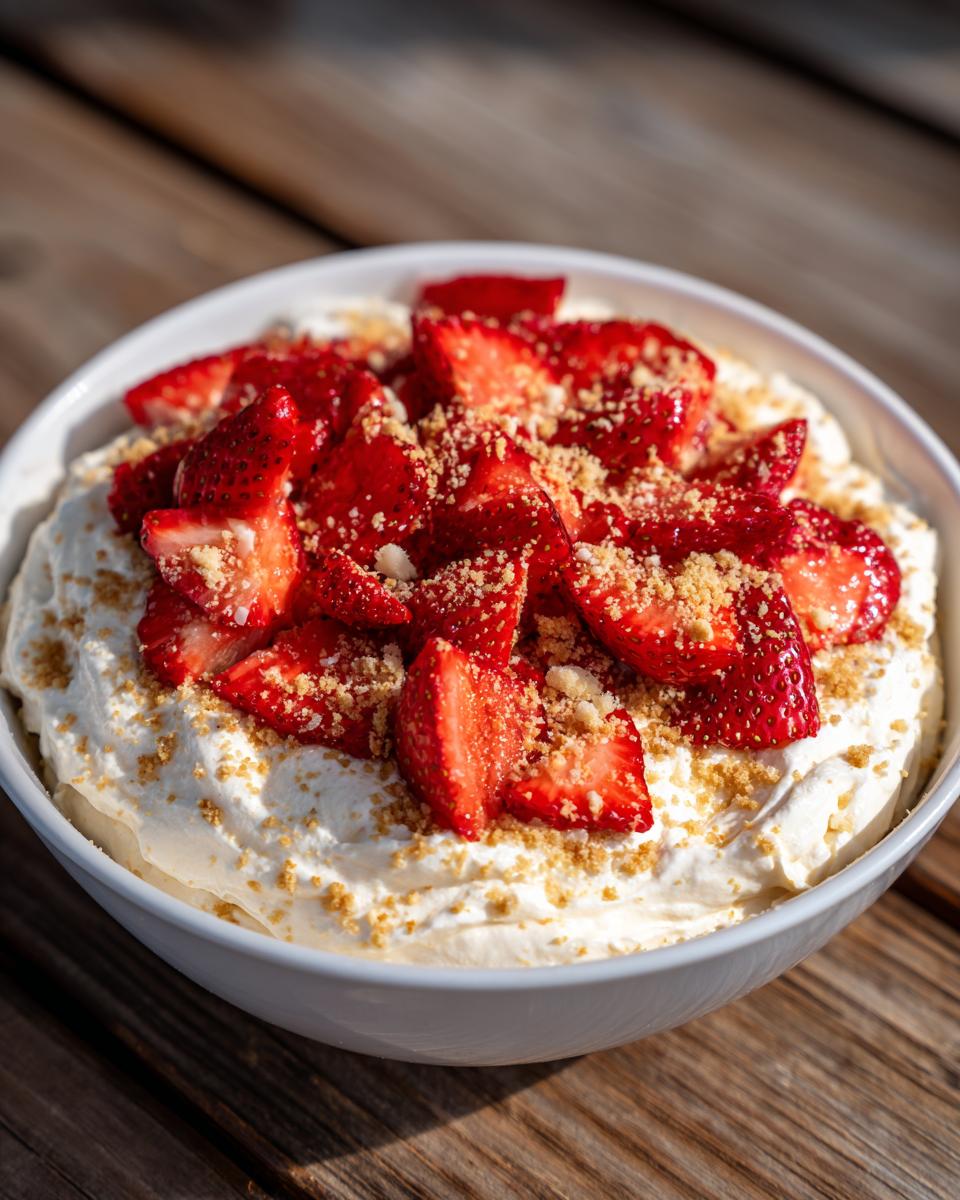 High protein cheesecake fluff - detail 1