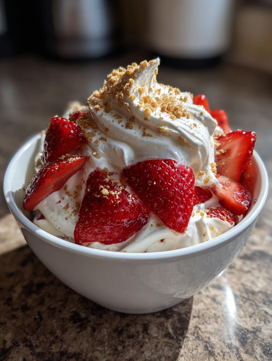 High protein cheesecake fluff - detail 2