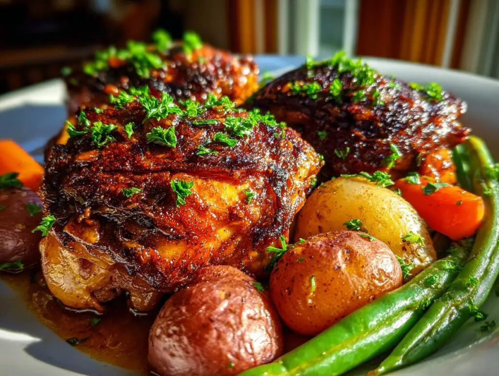 12 Dump and Go High Protein Slow Cooker Meals for Easy Weekly Dinners 3 Honey Garlic Chicken