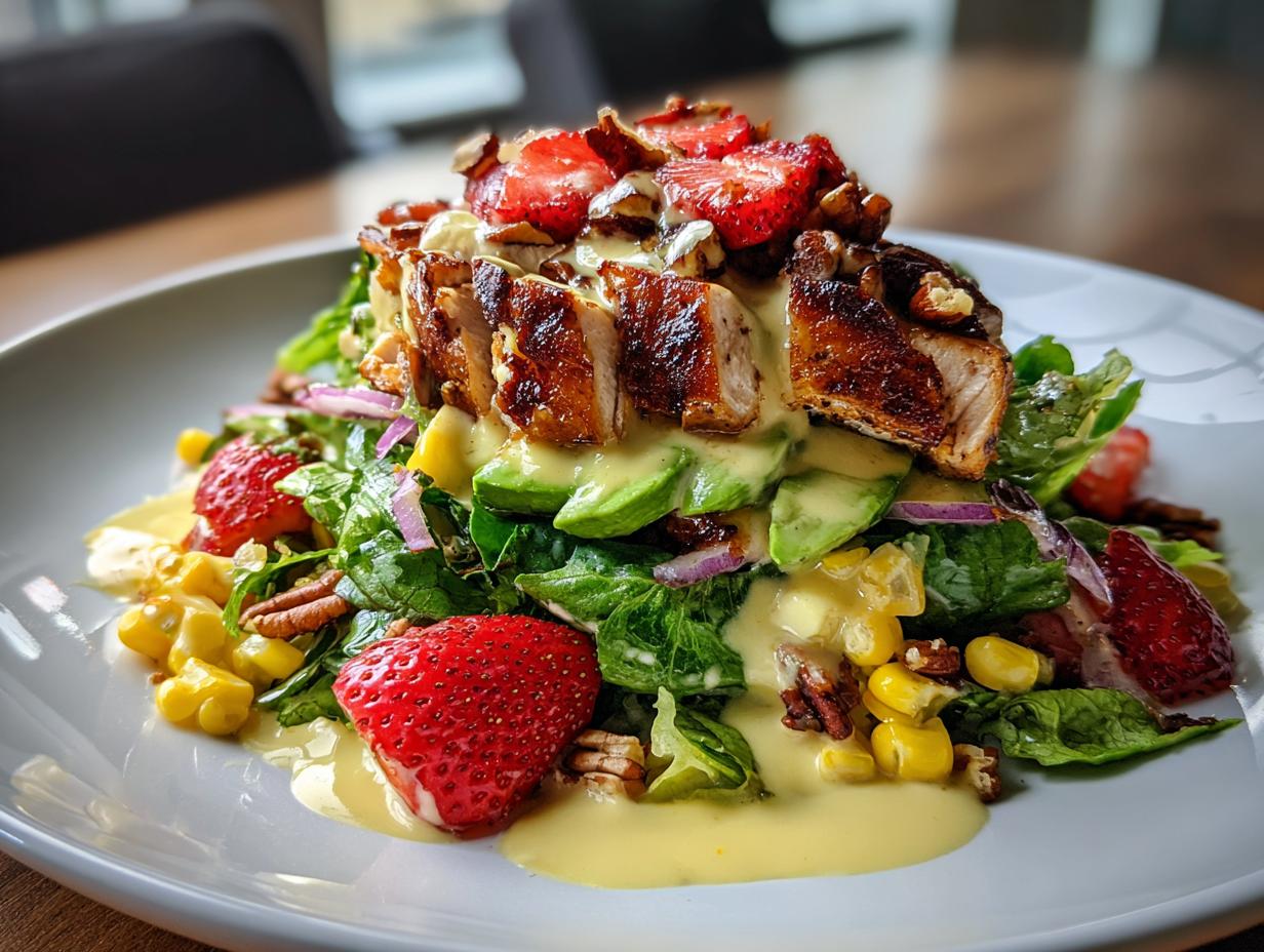 Glorious 1-Minute Honey Mustard Chicken Salad