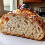Honey vanilla sourdough bread