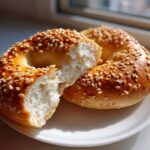 Low-calorie Greek yogurt bagels