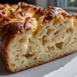 Melted Mozzarella Snack Bread