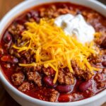 Mild family chili for picky eaters
