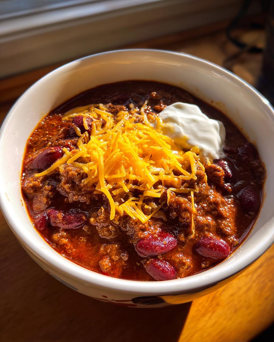 Mild family chili for picky eaters - detail 2