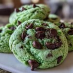 Mint Chocolate Chip Cookies