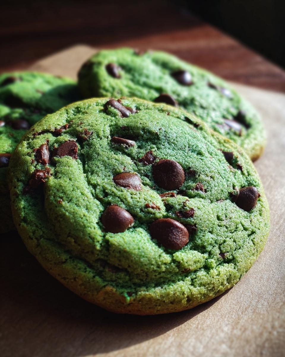 3 Minutes for 1 Amazing Mint Chocolate Chip Cookies 5 Mint Chocolate Chip Cookies - detail 2