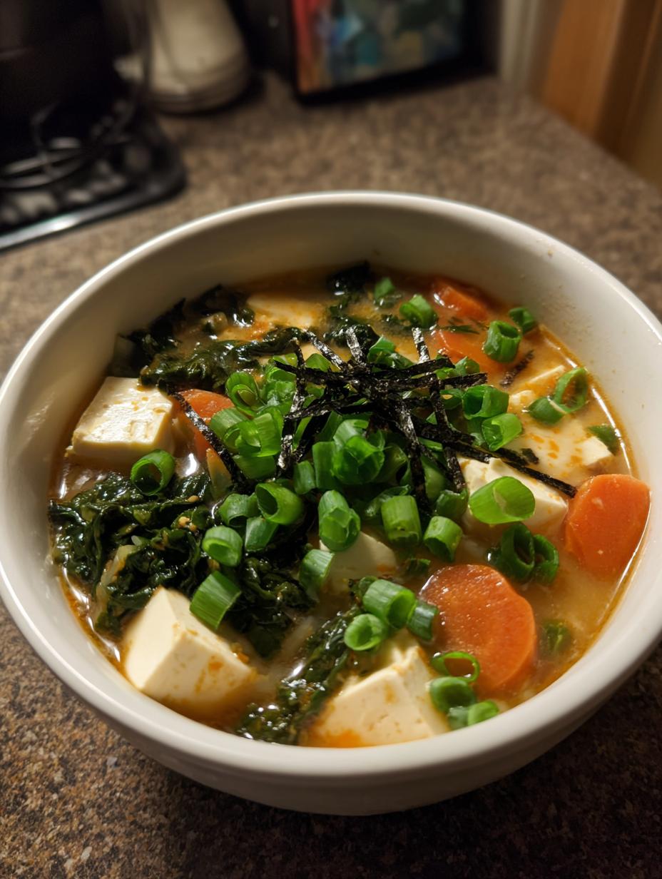 Quick 20 Minute Miso Soup Magic 5 Miso Soup - detail 2