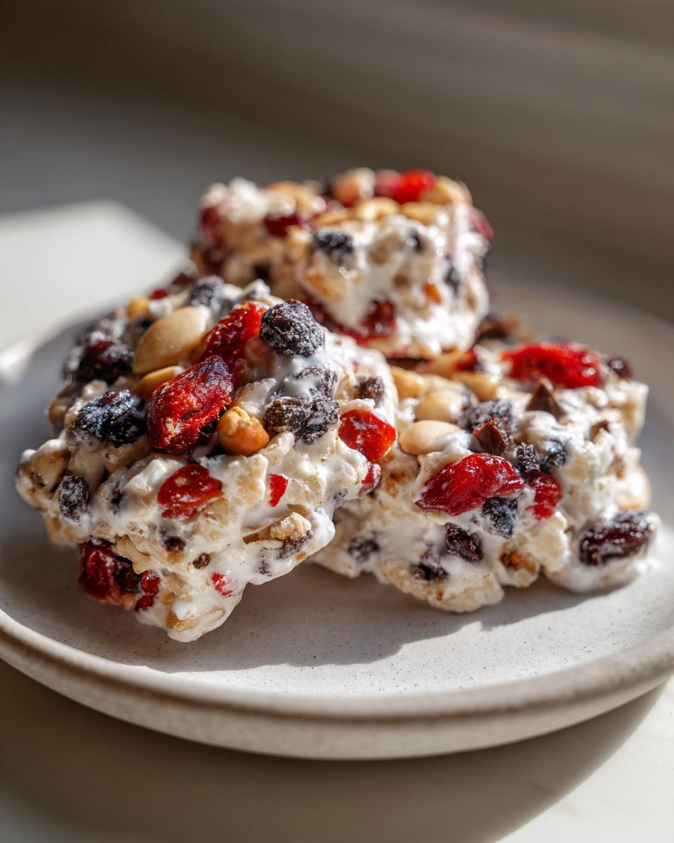 Amazing 5-Minute No-Bake Yogurt Trail Mix Clusters 5 No-Bake Yogurt Trail Mix Clusters - detail 2