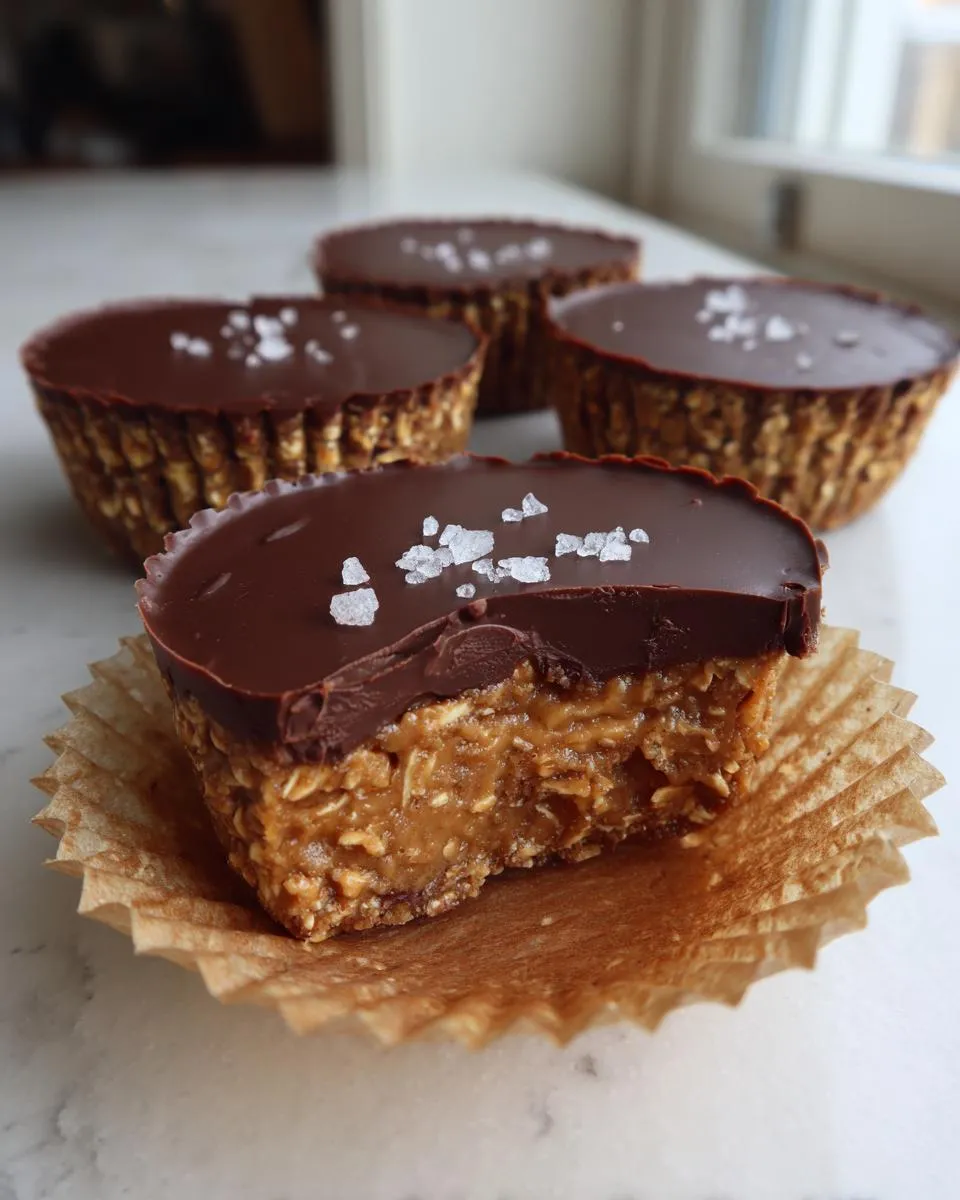 Amazing 10 Minute No Bake Peanut Butter Oat Cups 4 No bake peanut butter oat cups - detail 1