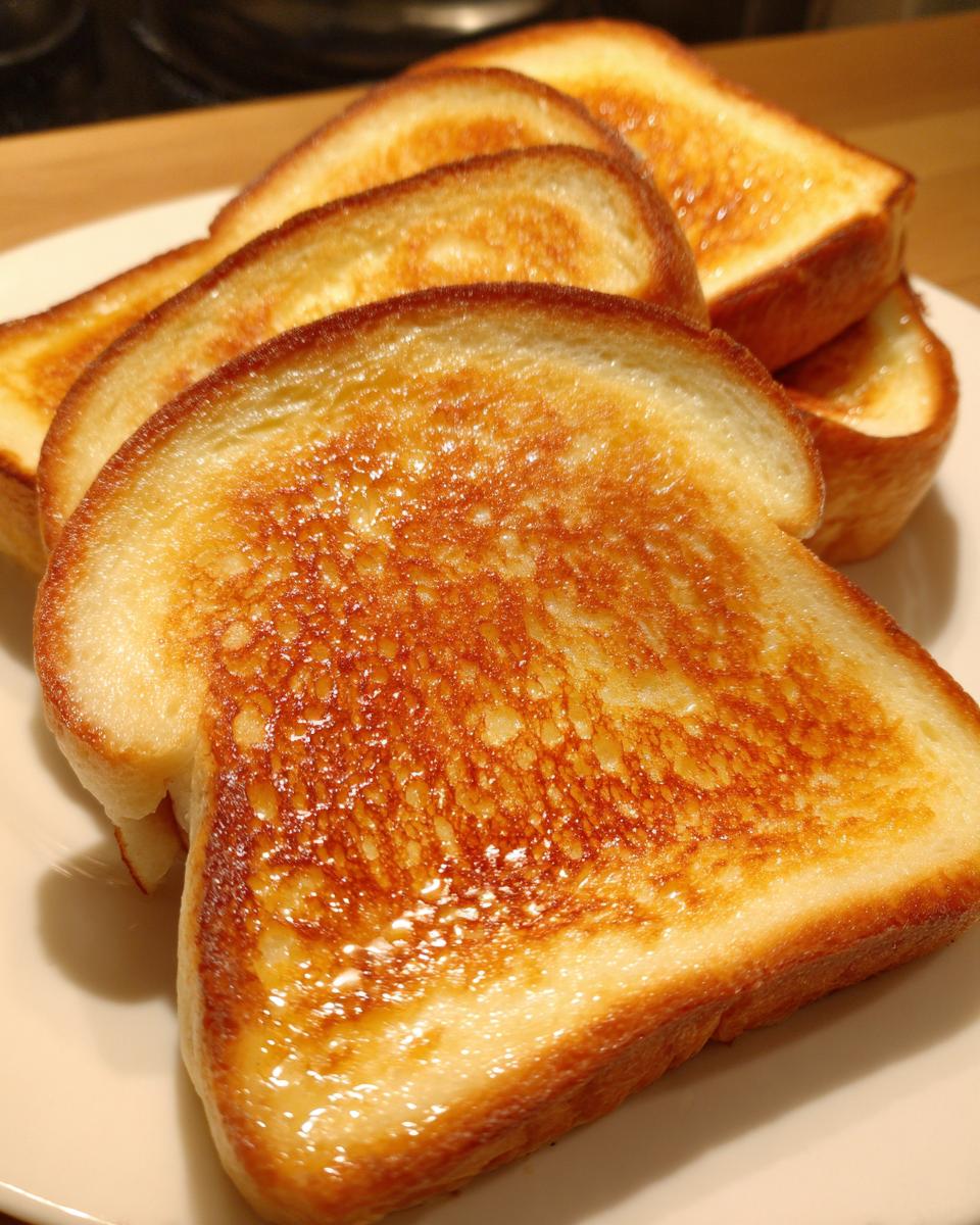 No oven bread toast - detail 1