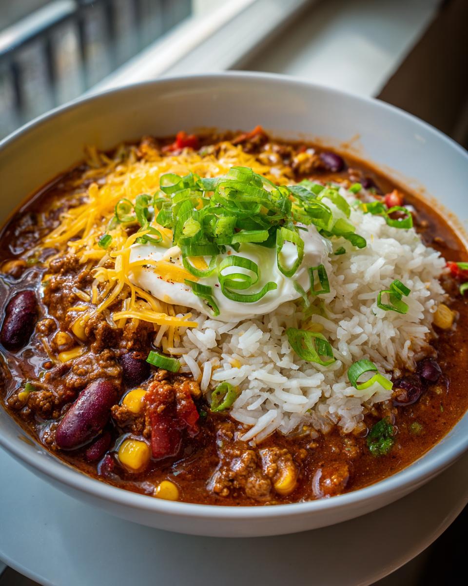 One-Pot Chili with Rice Recipe - Cook Rice in the Chili - detail 1