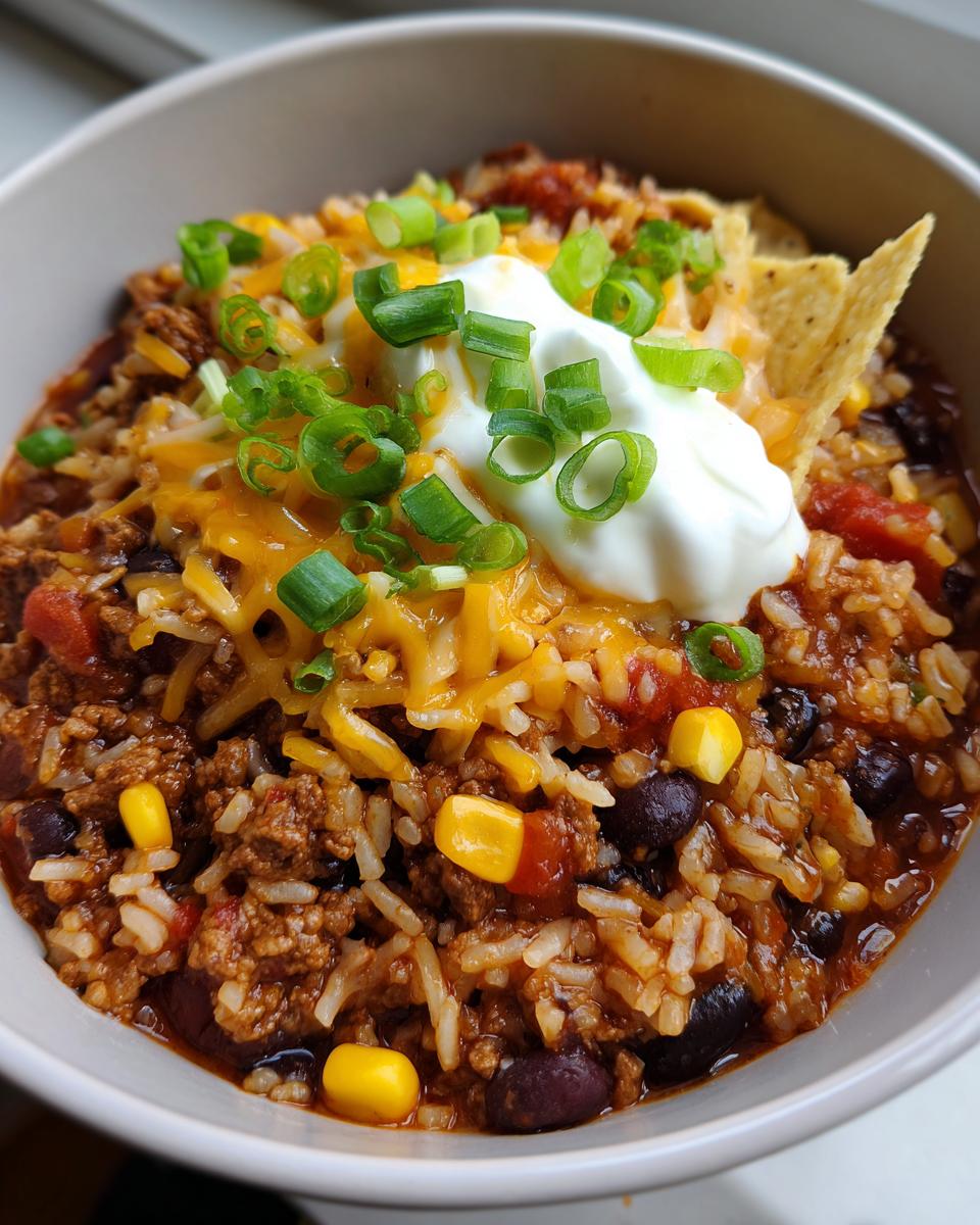 One-Pot Chili with Rice Recipe - Cook Rice in the Chili - detail 2