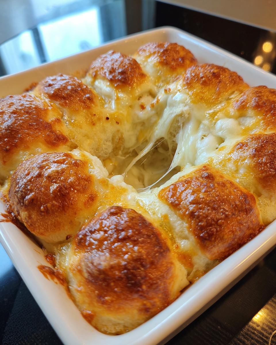 Oven-Baked Cheese Pull Bread - detail 1