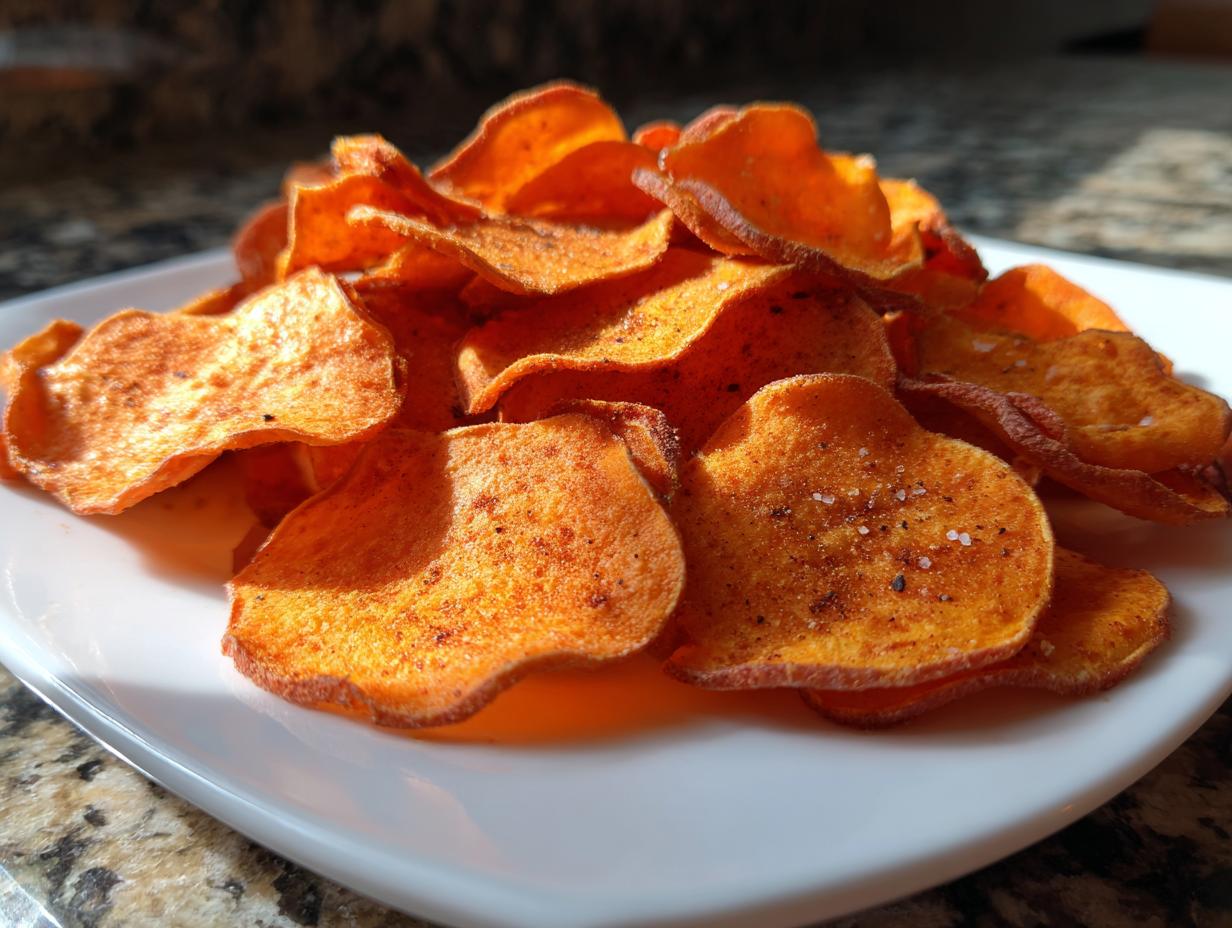 3 Amazing Oven-Baked Sweet Potato Chips