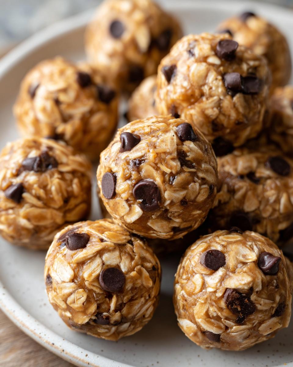 Amazing 10-min Peanut Butter Oat Balls 4 Peanut Butter Oat Balls - detail 1