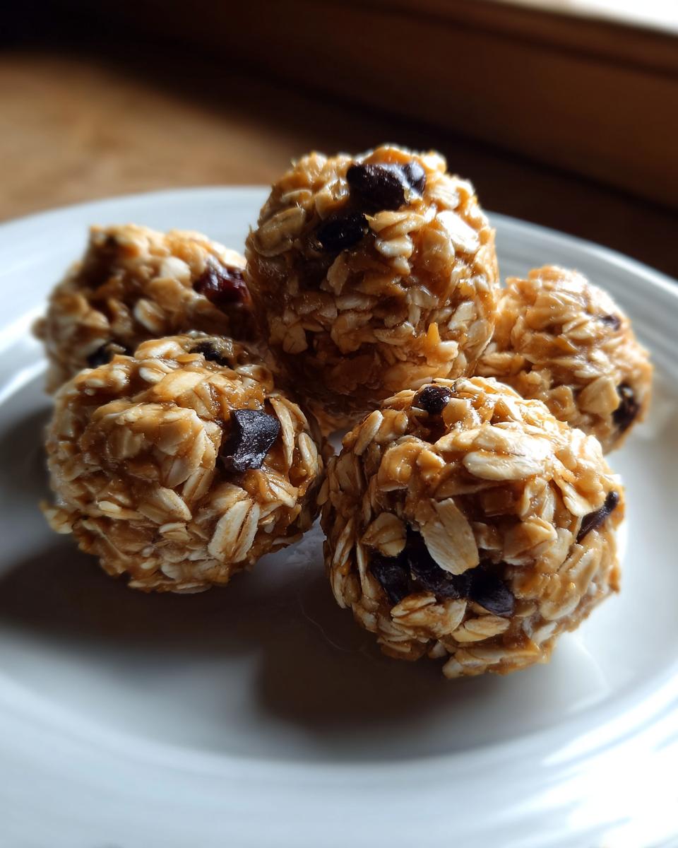 Amazing 10-min Peanut Butter Oat Balls 5 Peanut Butter Oat Balls - detail 2
