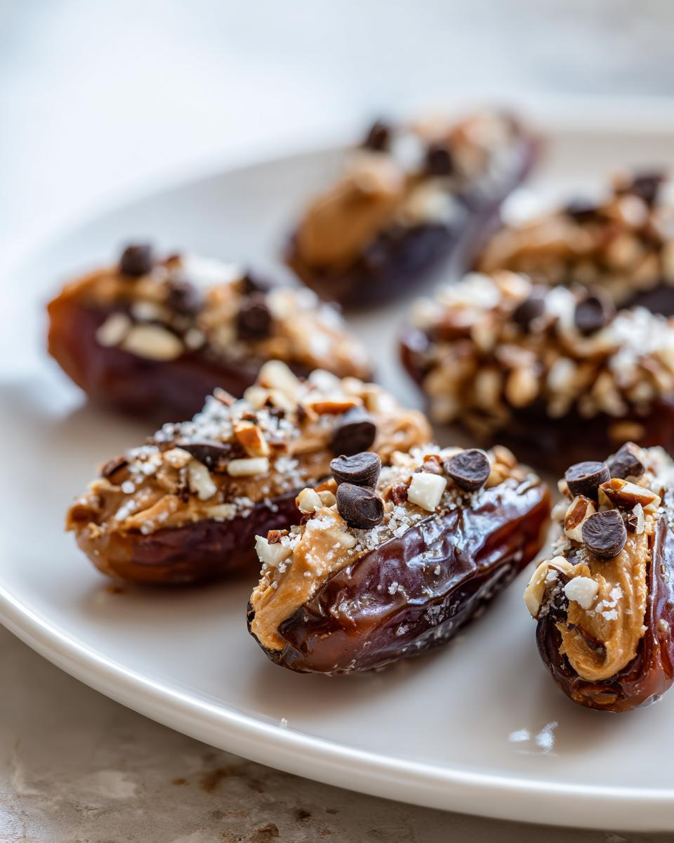 Amazing 10-Min Peanut Butter Stuffed Dates Rolled in Nuts 5 Peanut Butter Stuffed Dates Rolled in Nuts - detail 2