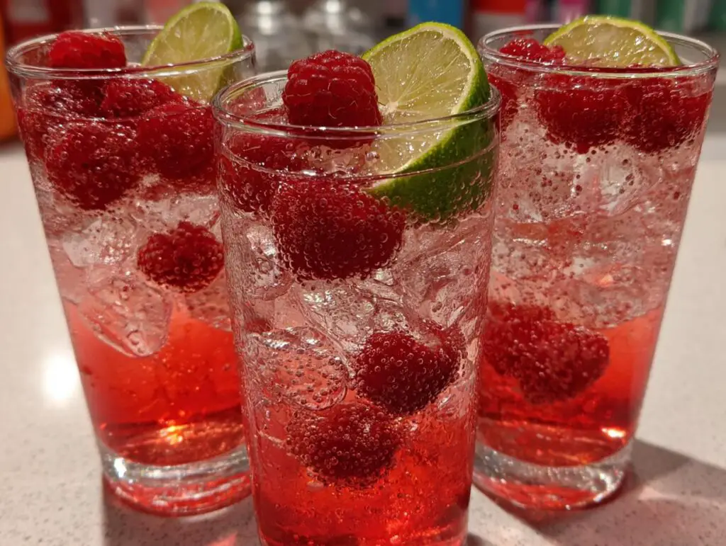 15 Refreshing Summer Mocktails You Can Make at Home 3 Pink sparkling mocktail