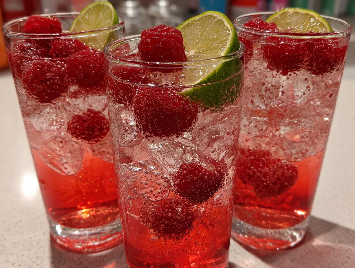 Stunning Pink Sparkling Mocktail in 10 Minutes