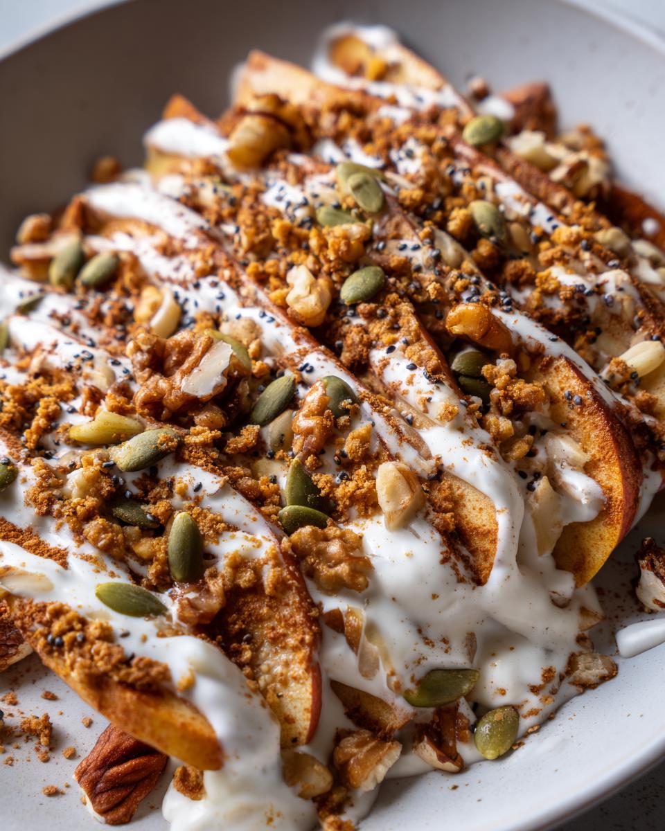 Protein-Packed Apple Nachos - detail 2