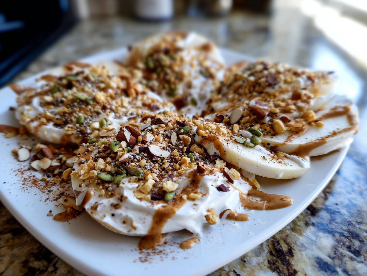 Amazing 15g Protein-Packed Apple Nachos