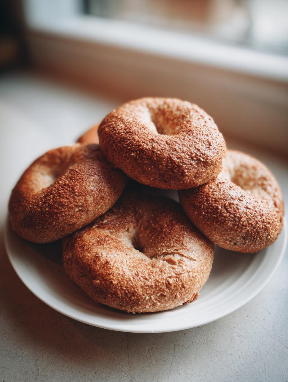 Protein bagels - detail 2