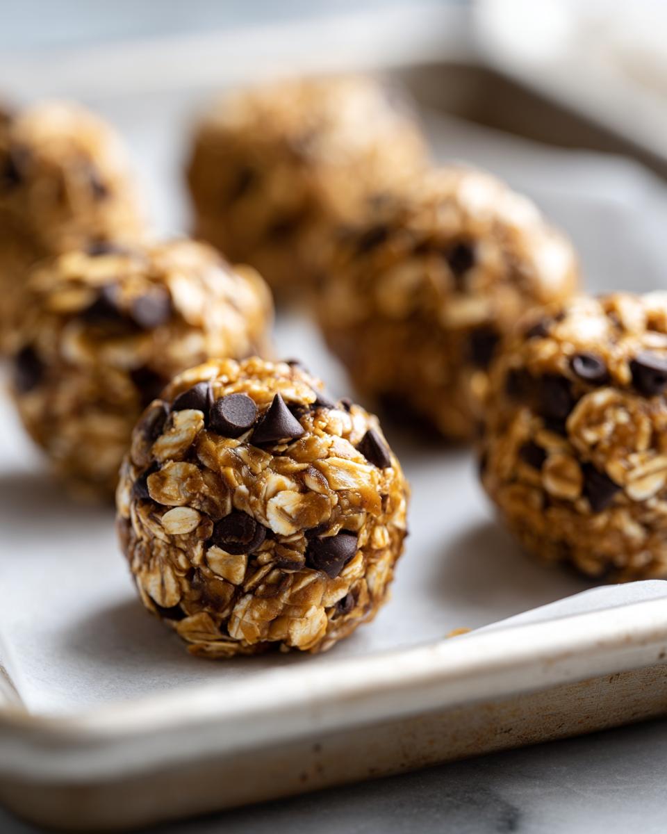 Protein peanut butter balls - detail 1