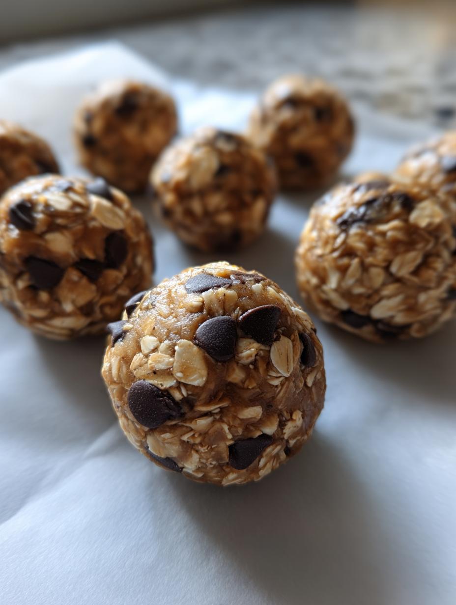 Protein peanut butter balls - detail 2