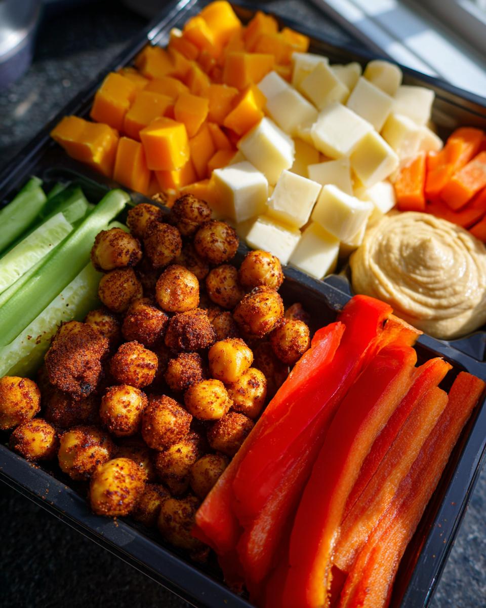 Protein snack prep boxes - detail 1