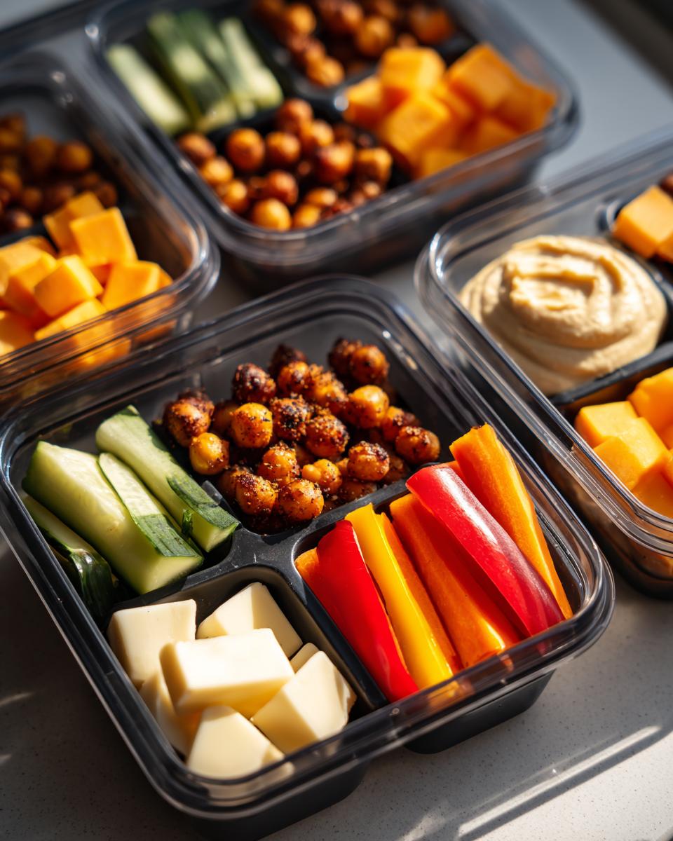 Protein snack prep boxes - detail 2