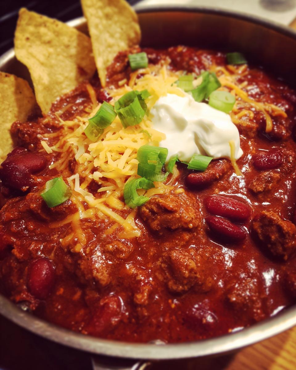 Quick Chili for Two in a Small Saucepan Recipe - detail 1