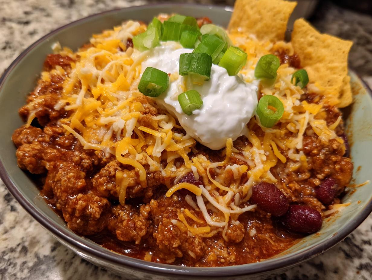 Amazing Quick Chili for Two in a Small Saucepan Recipe