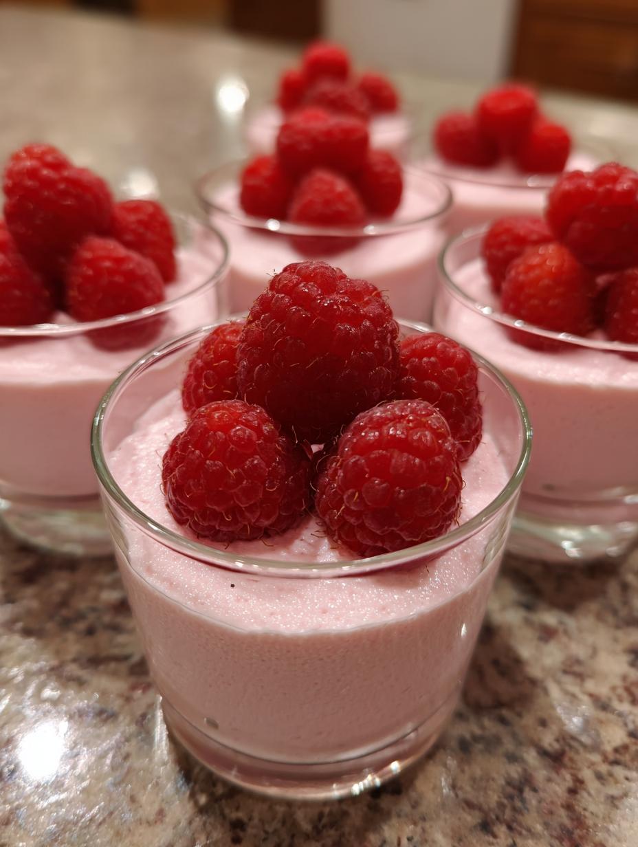 Amazing 30-Minute Raspberry Mousse 5 Raspberry Mousse - detail 2
