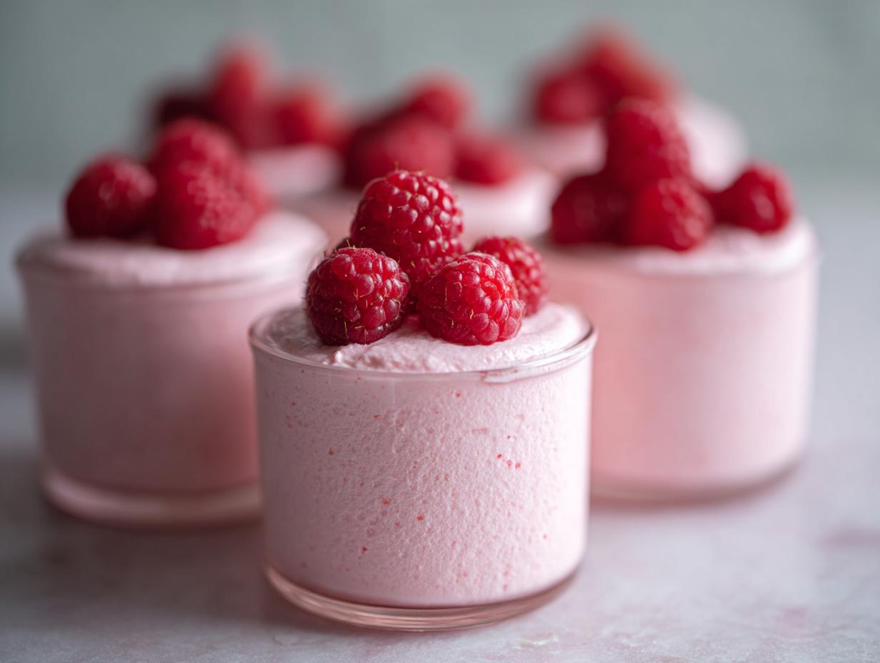 Amazing 30-Minute Raspberry Mousse