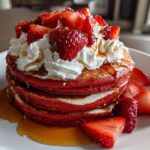 Red Velvet Pancakes