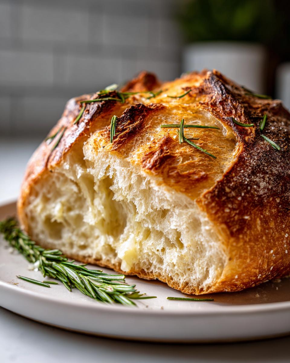 Rosemary Garlic Bread - detail 2