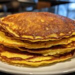 Savory Cheese Pancake Stack