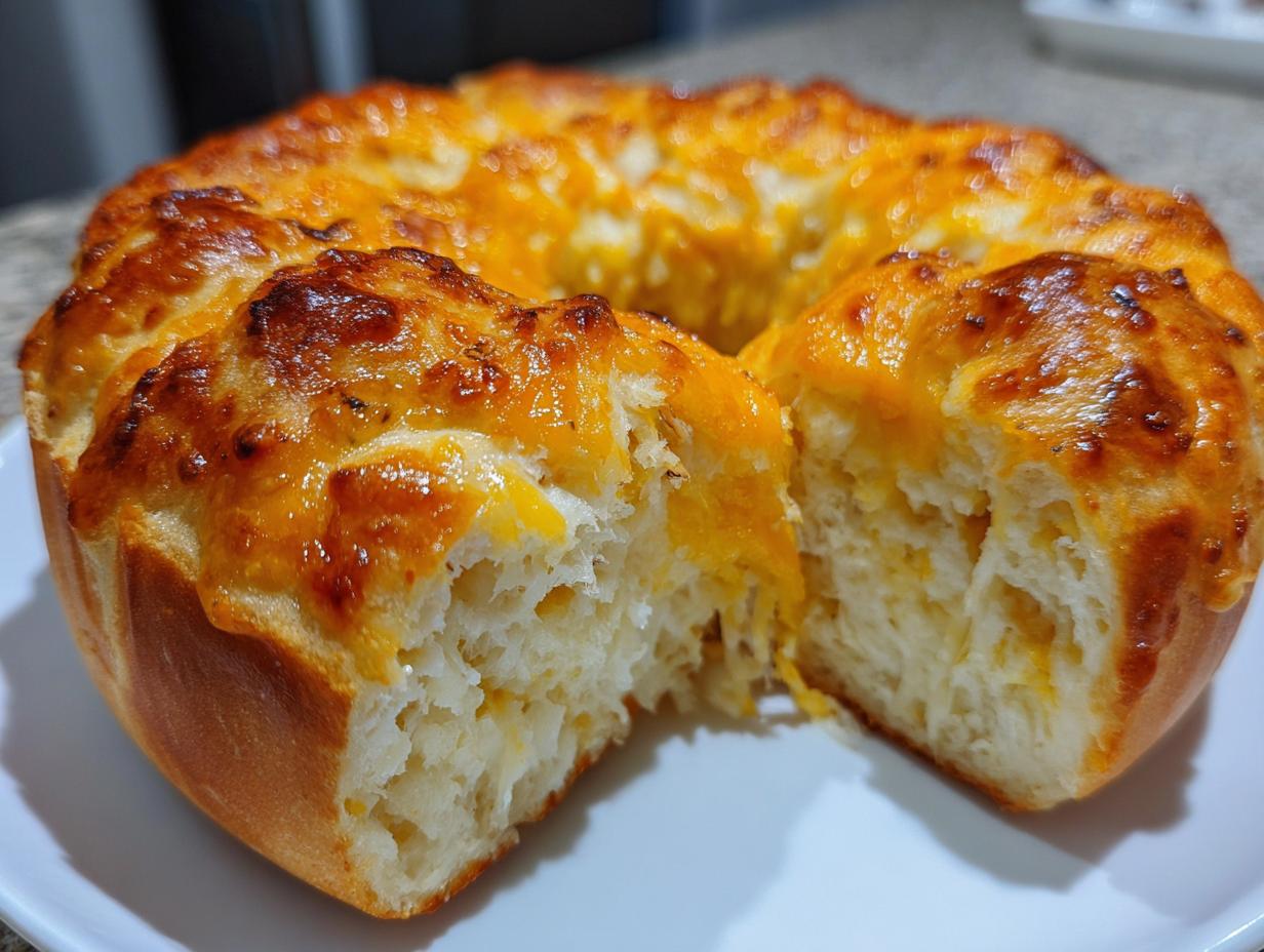 Amazing 4-Ingredient Savory Cheese Protein Bagels