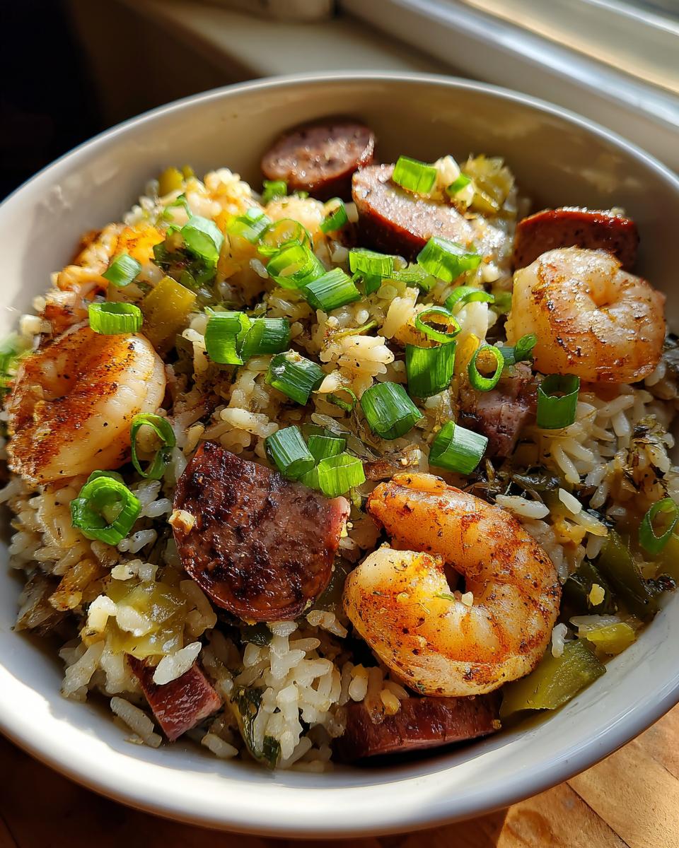 Shrimp Sausage Dirty Rice - detail 1