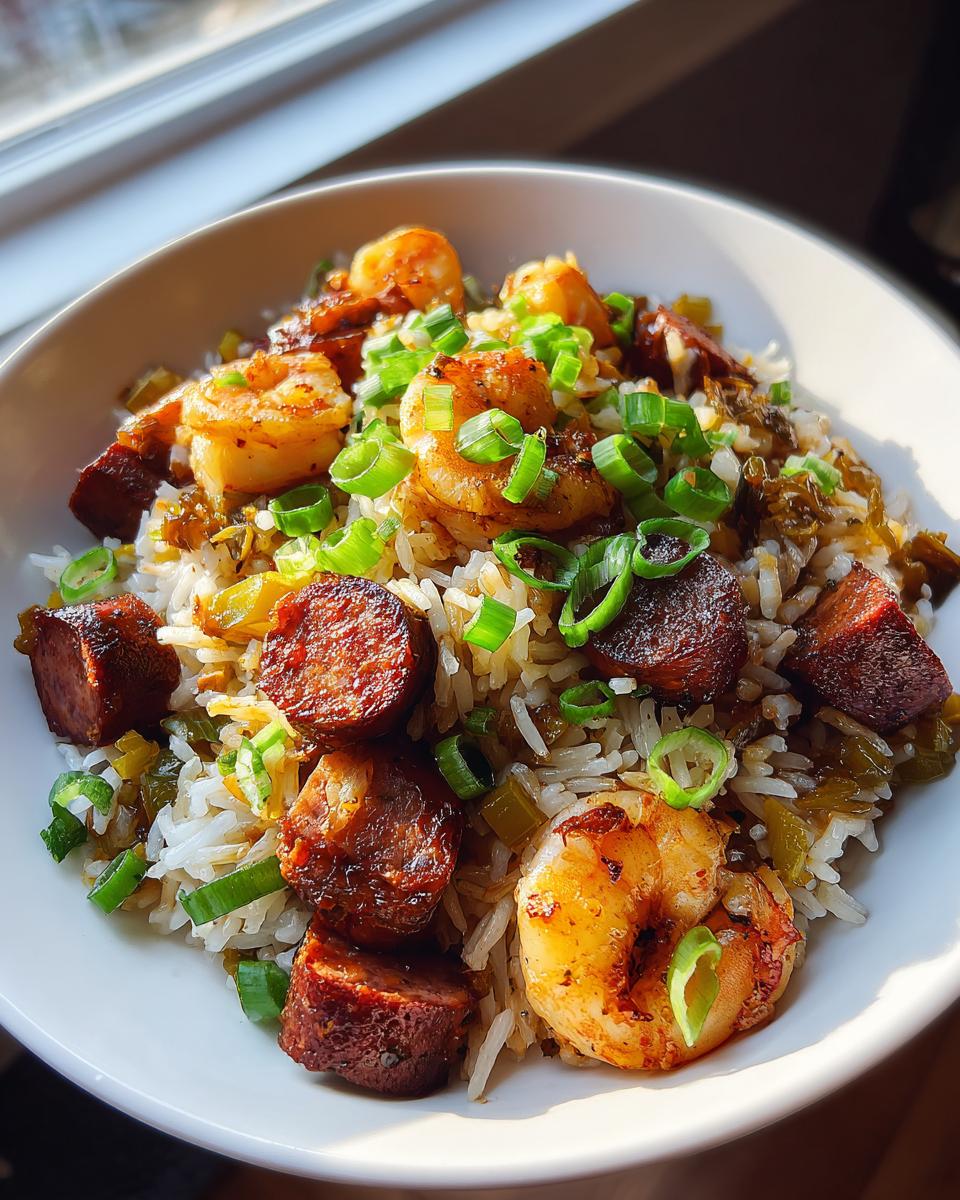 Shrimp Sausage Dirty Rice - detail 2