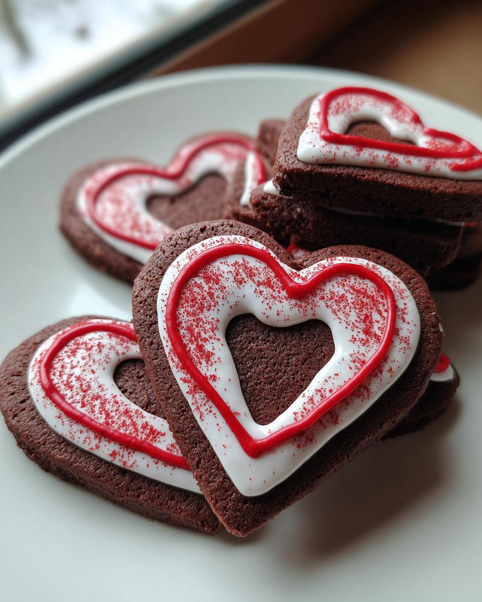 Simple Heart Cookies - detail 1