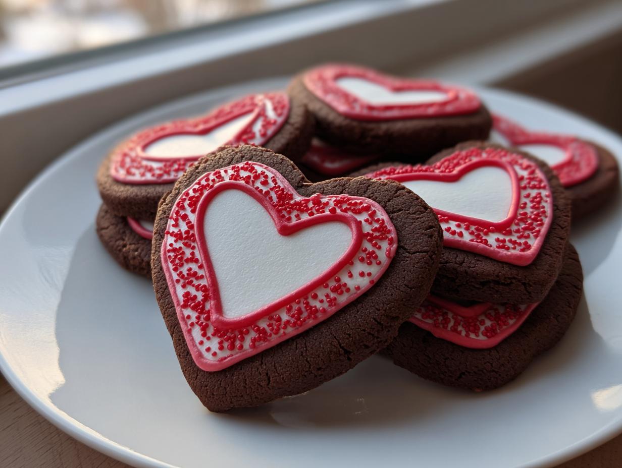 Simple Heart Cookies