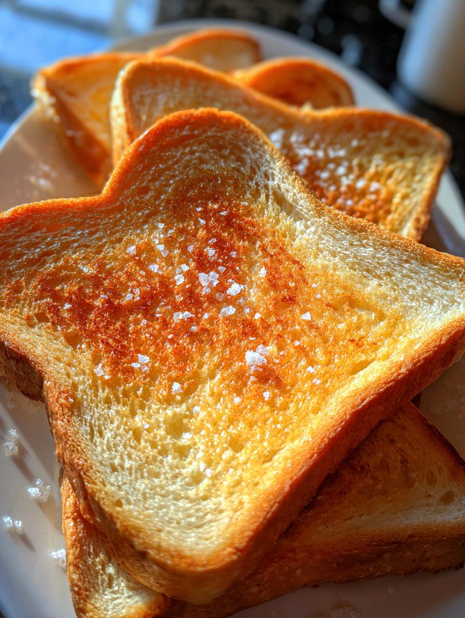 Simple bread toast - detail 2